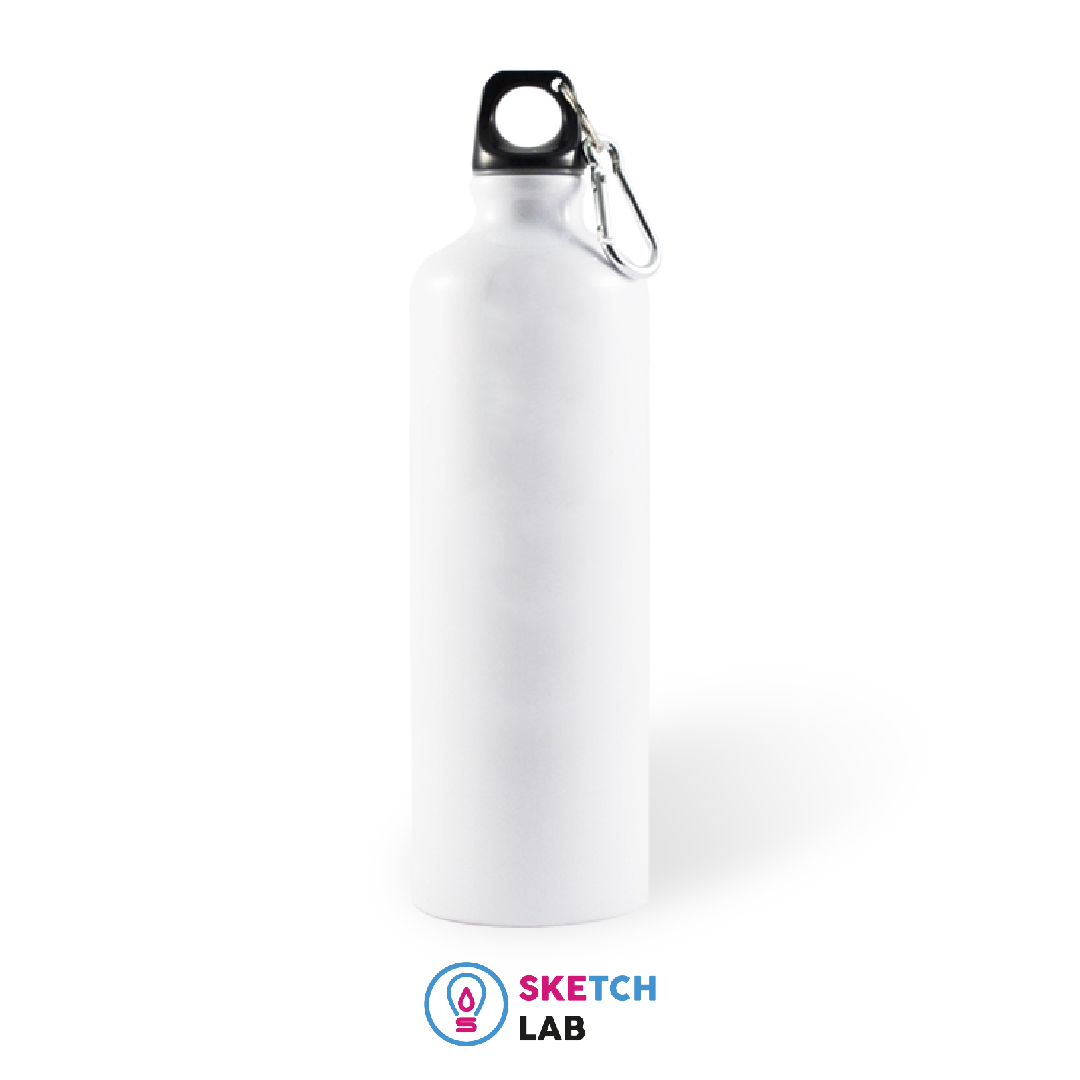 600 ml Aluminum Sport Bottle - White – Blank Sublimation Mugs