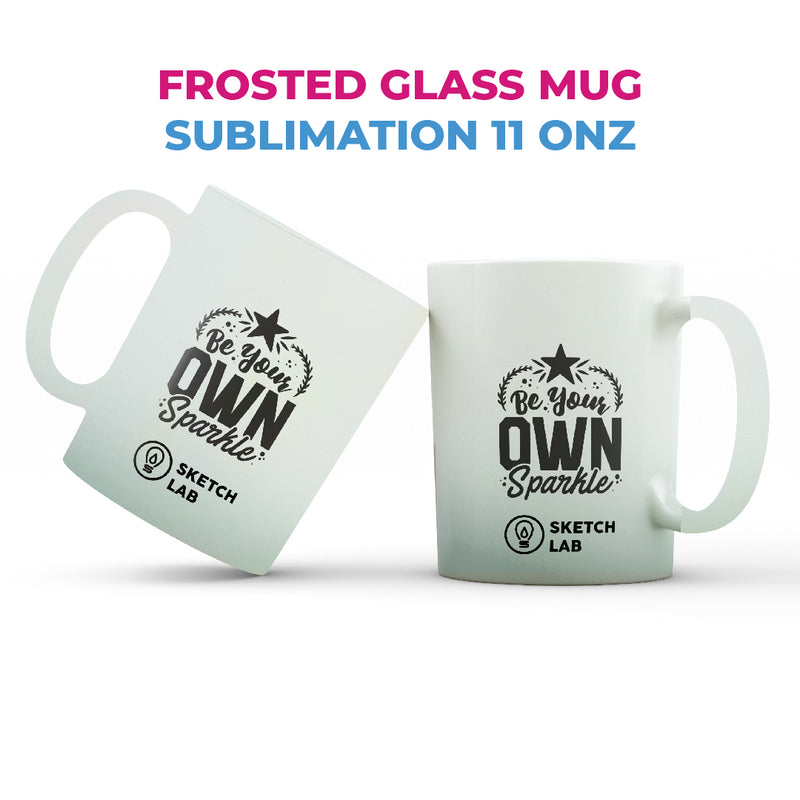 WUJOSUB Sublimation Glass Mug 16oz Frosted Glass Sublimation Mugs for Beer  – 25 Years Sublimation Mug Factory