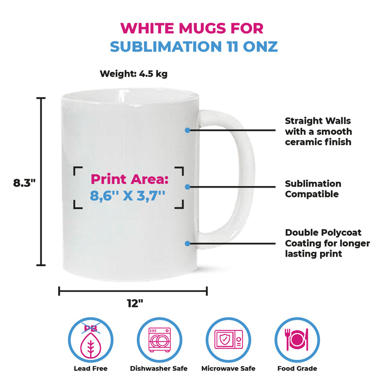 ONT 11oz White Sublimation Mug